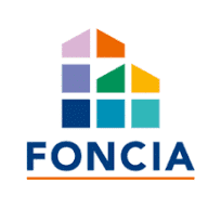 Logo de Foncia, réseau national d'agences immobilières pour la location, gestion et vente de biens